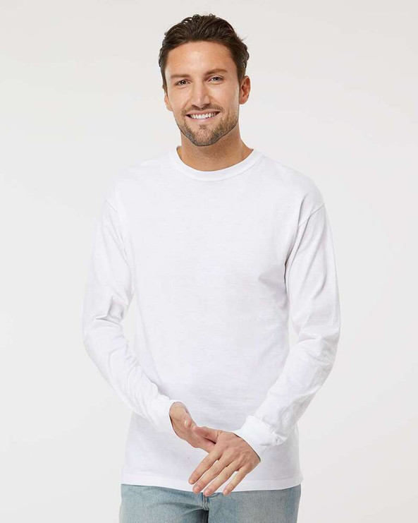 M&O 4820 - Gold Soft Touch Long Sleeve T-Shirt