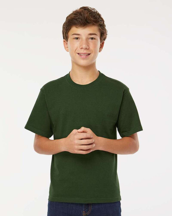 M&O 4850 - Youth Gold Soft Touch T-Shirt