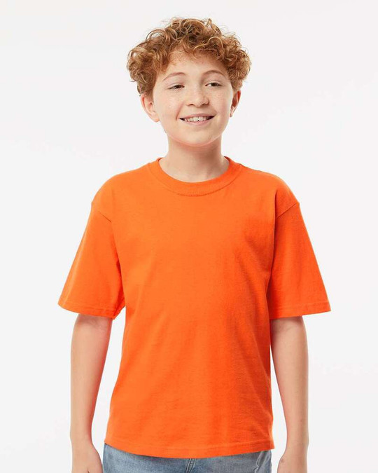 M&O 4850 - Youth Gold Soft Touch T-Shirt