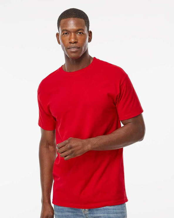 M & O Knits 5500 RING SPUN ADULT T-SHIRT
