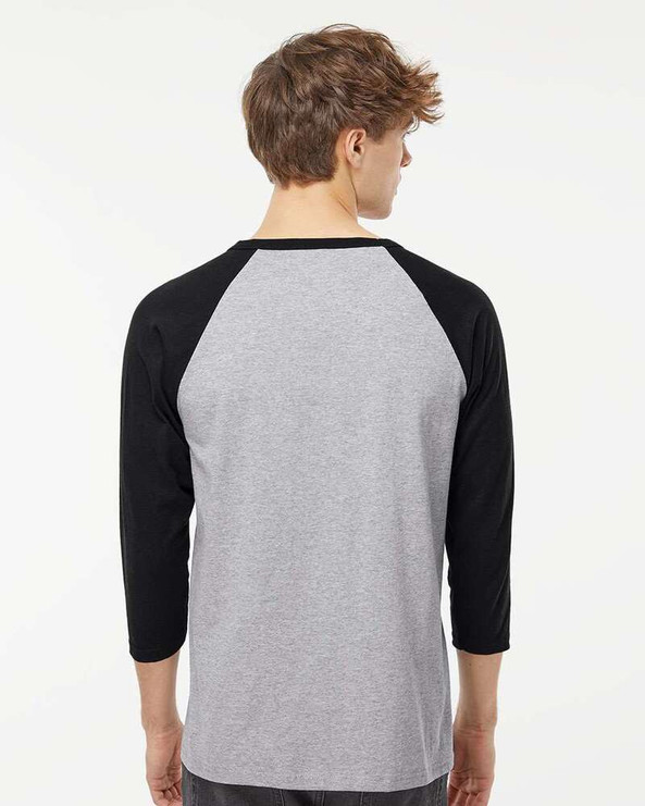 M & O Knits 5540 T-SHIRT DE BASEBALL