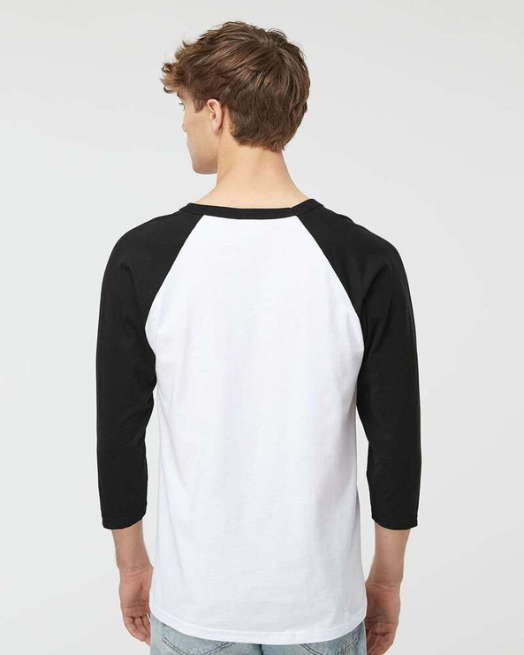 M & O Knits 5540 T-SHIRT DE BASEBALL