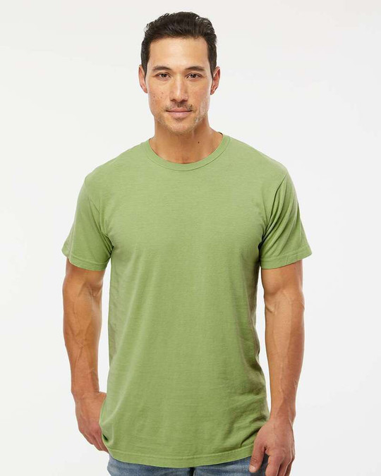M&O 6500M - T-shirt vintage teint dans la masse