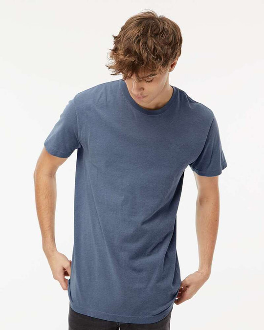 M&O 6500M - T-shirt vintage teint dans la masse