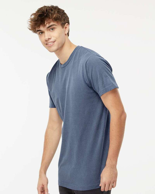M&O 6500M - T-shirt vintage teint dans la masse