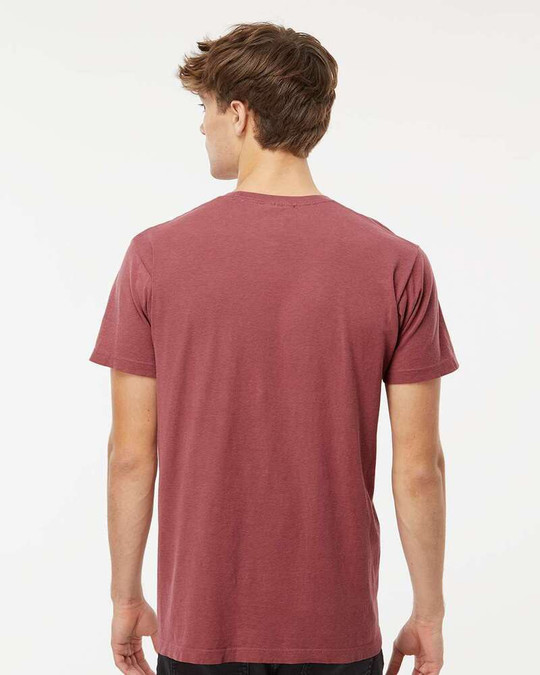 M&O 6500M - T-shirt vintage teint dans la masse