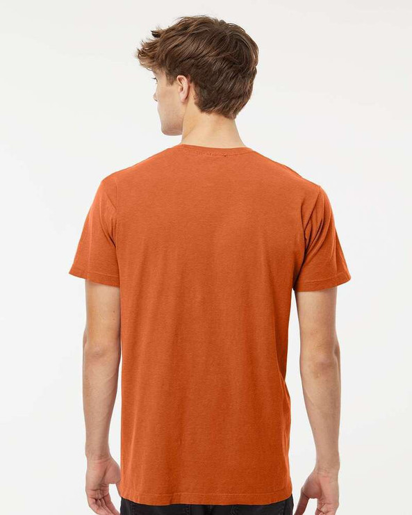 M&O 6500M - T-shirt vintage teint dans la masse