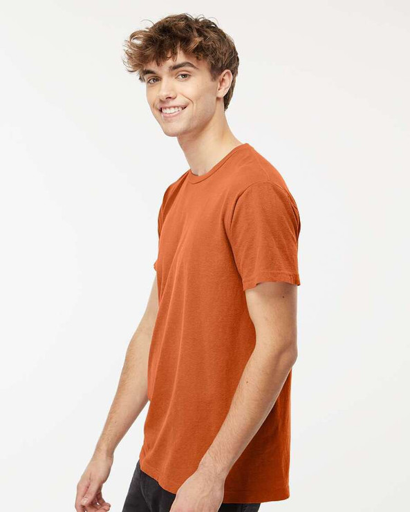 M&O 6500M - T-shirt vintage teint dans la masse