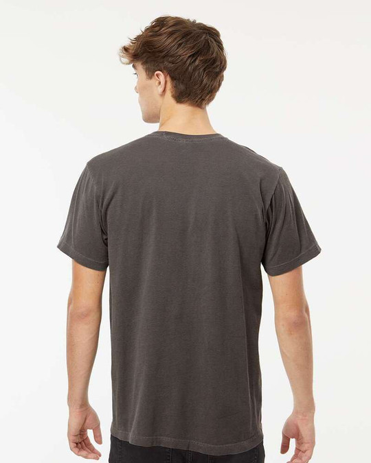 M&O 6500M - T-shirt vintage teint dans la masse