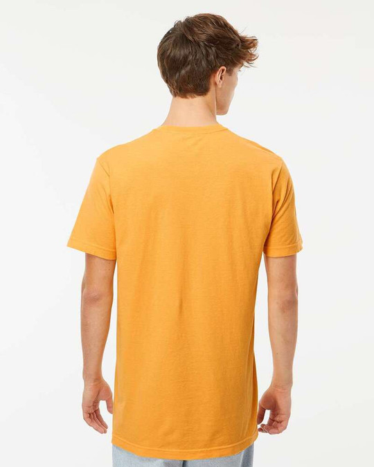 M&O 6500M - T-shirt vintage teint dans la masse