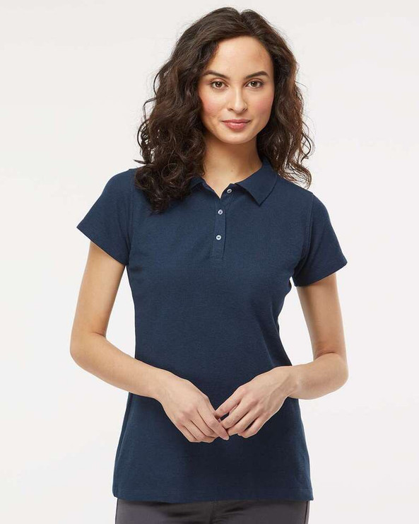 M&O 7007 - Polo Soft Touch pour femmes