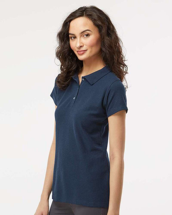 M&O 7007 - Polo Soft Touch pour femmes