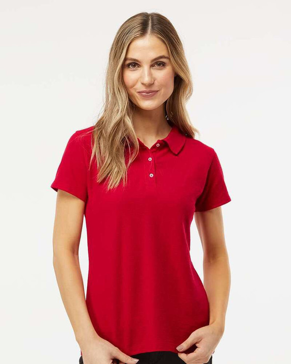 M&O 7007 - Polo Soft Touch pour femmes