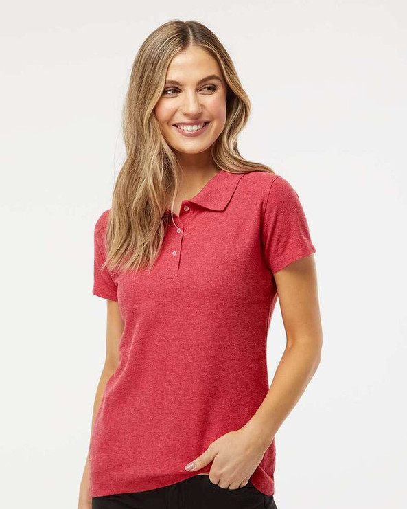 M&O 7007 - Polo Soft Touch pour femmes