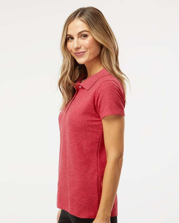 M&O 7007 - Polo Soft Touch pour femmes