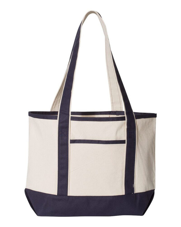 Q-Tees Q125800 - Small Canvas Deluxe Tote Bag