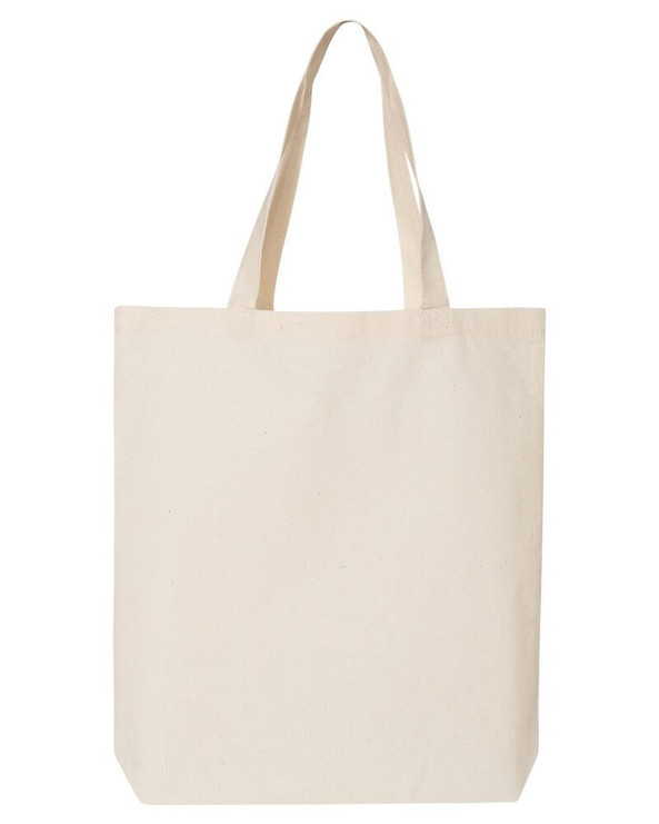 Q-Tees QTBG - Economical Tote Bag with Bottom Gusset