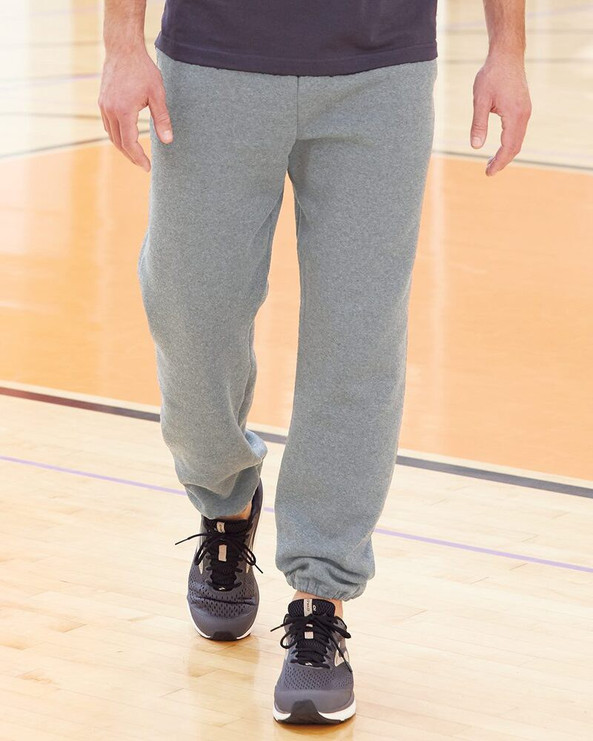 Russell Athletic 029HBM - Pantalon de survêtement à fond fermé Dri Power® avec poches
