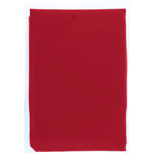 PF Concept 100429 - Ziva disposable rain poncho with storage pouch