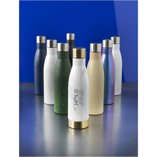 PF Concept 100515 - Bouteille isotherme Vasa imitation bois sous vide avec couche de cuivre de 500 ml