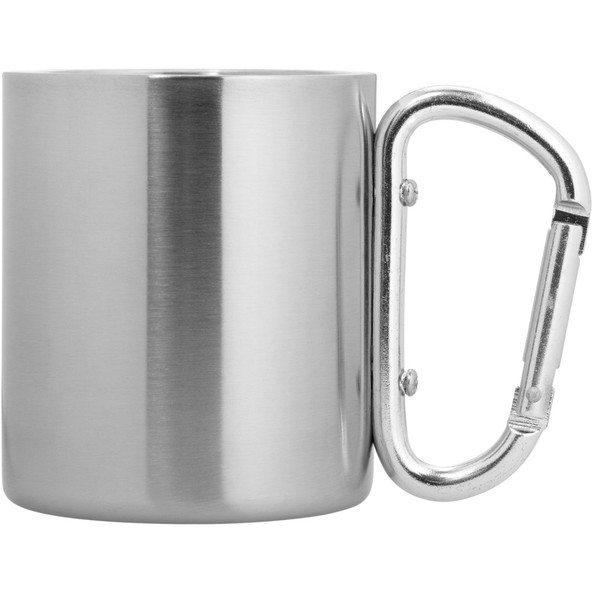 PF Concept 100563 - Alps 200 ml geïsoleerde beker met karabijnhaak
