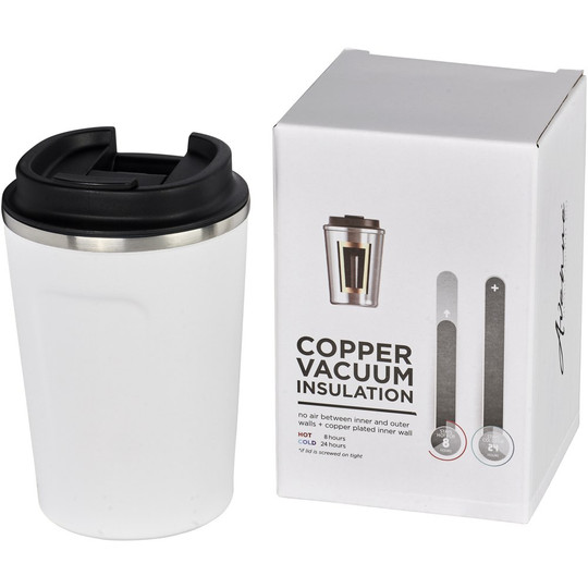 PF Concept 100587 - Gobelet avec isolation par le vide et couche de cuivre 360ml étanche Thor
