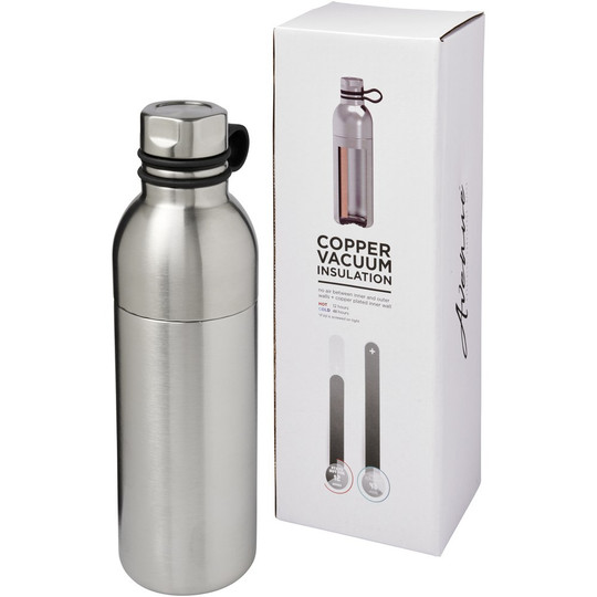 PF Concept 100588 - Miedziany izolowany próżniowo bidon Koln o pojemności 590 ml