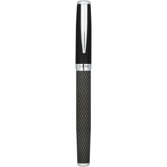 Luxe 107110 - Carbon duo pen gift set with pouch