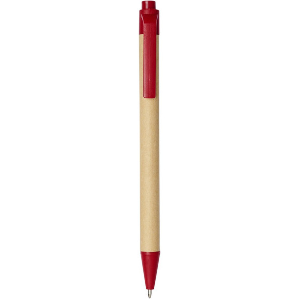 PF Concept 107384 - Berk recycled carton and corn plastic ballpoint pen