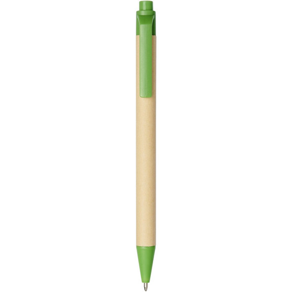 PF Concept 107384 - Berk recycled carton and corn plastic ballpoint pen