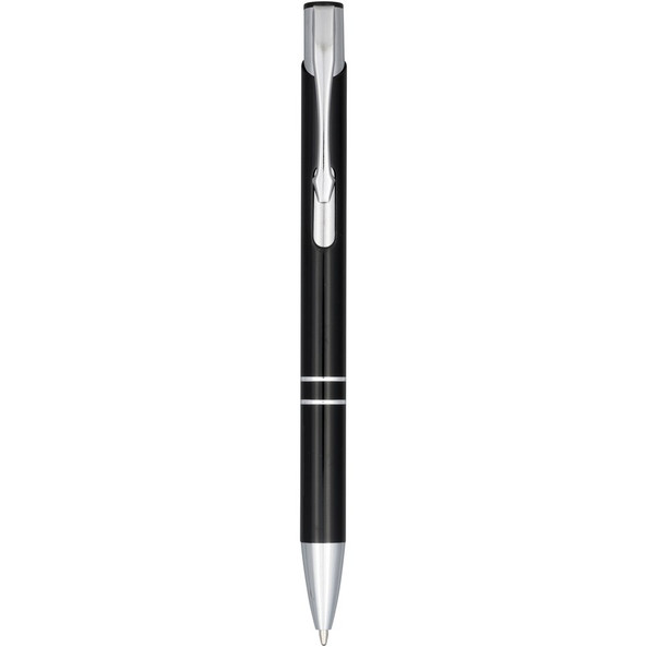 PF Concept 107583 - Moneta geanodiseerde aluminium balpen met klikmechanisme