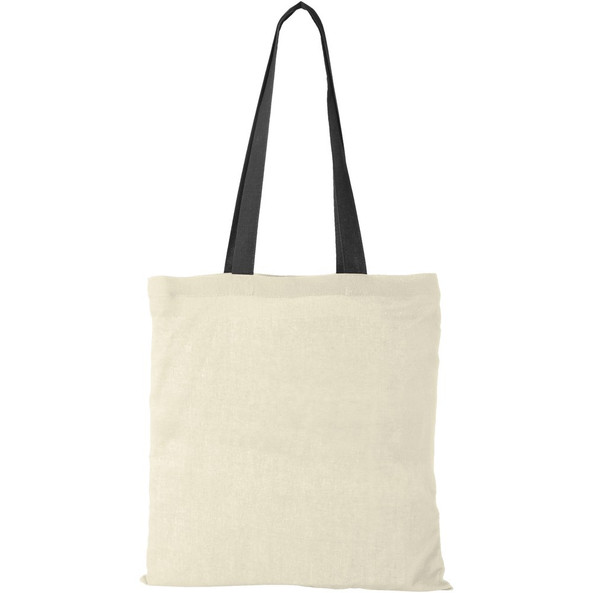 PF Concept 120131 - Nevada 100 g/m² cotton tote bag coloured handles 7L