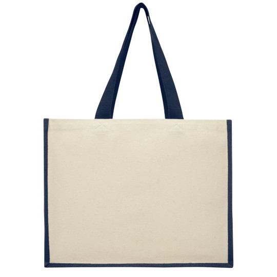 PF Concept 210701 - Varai 320 g/m² canvas and jute shopping tote bag 23L