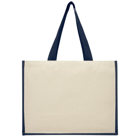 PF Concept 210701 - Varai 320 g/m² canvas and jute shopping tote bag 23L