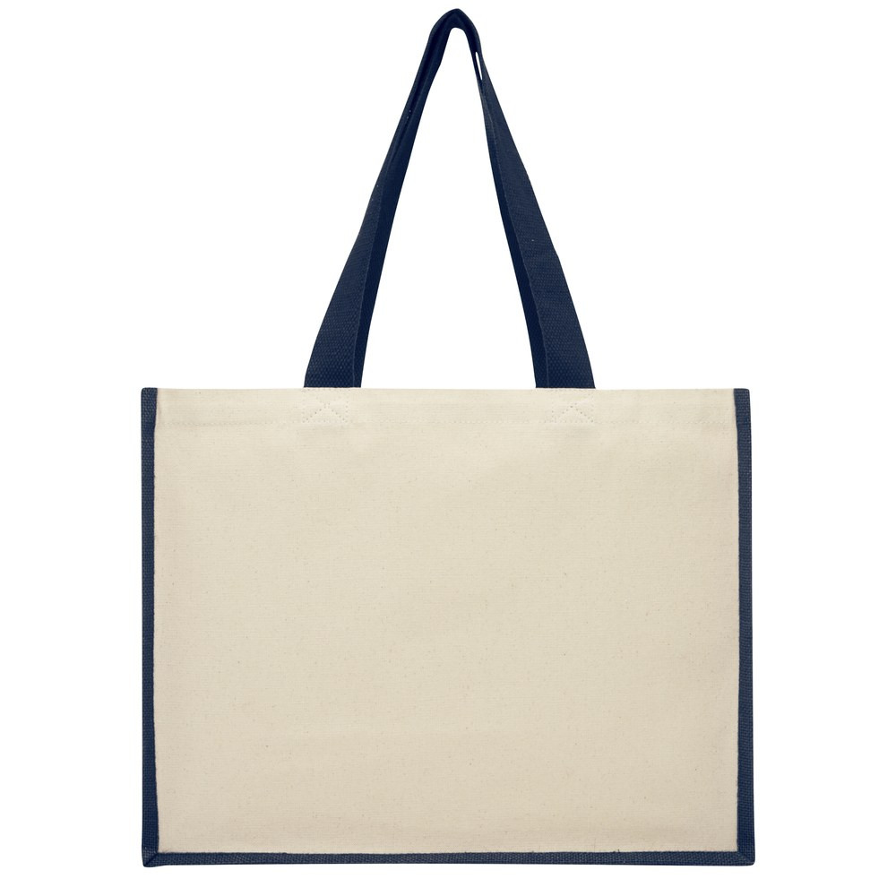 PF Concept 210701 - Varai 320 g/m² canvas and jute shopping tote bag 23L