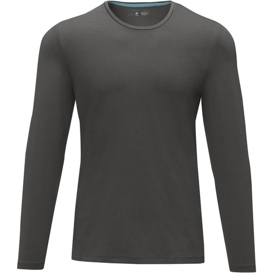 Elevate NXT 38018 - Męski T-shirt organiczny Ponoka z długim rękawem
