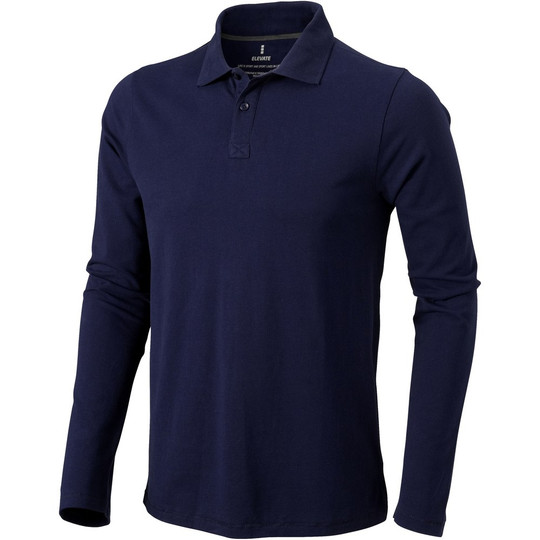 Elevate Life 38086 - Oakville Langarm Poloshirt für Herren