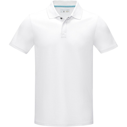 Elevate NXT 37508 - Graphite short sleeve men’s GOTS organic polo