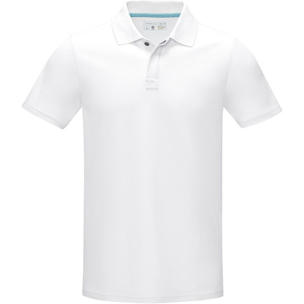 Elevate NXT 37508 - Graphite short sleeve men’s GOTS organic polo