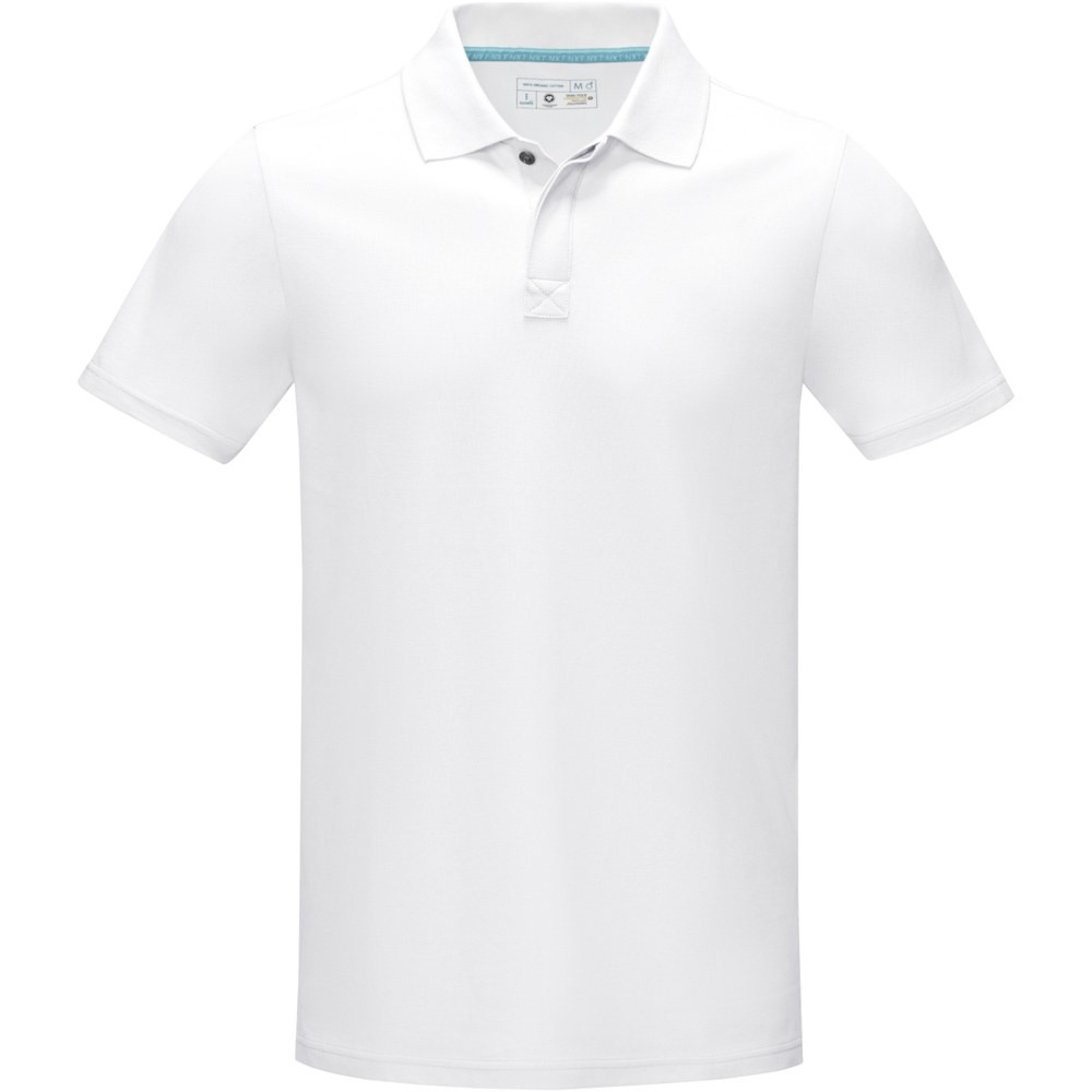 Elevate NXT 37508 - Graphite short sleeve men’s GOTS organic polo
