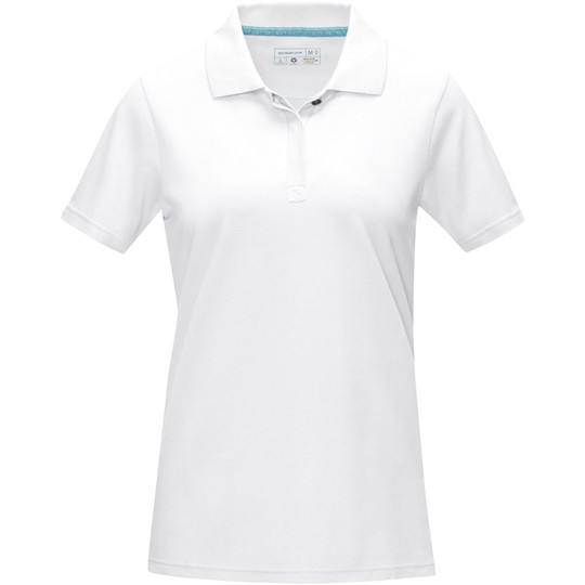 Elevate NXT 37509 - Graphite-poolopaita, GOTS-sertifioitu luomupuuvilla, lyhythihainen, naisten