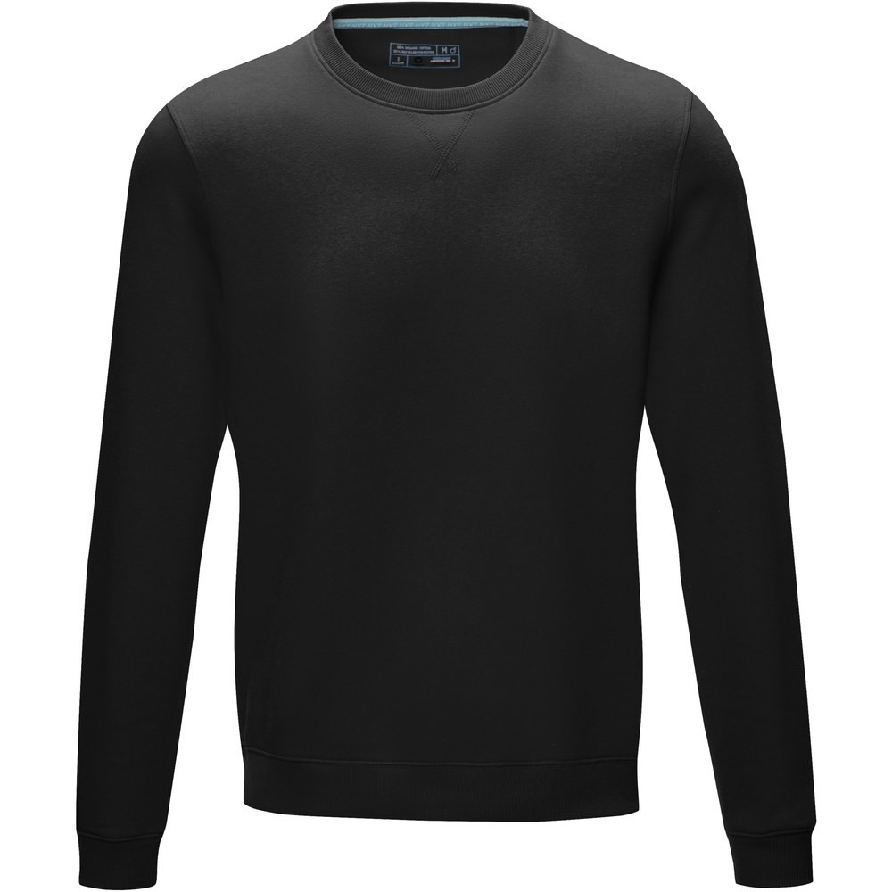 Elevate NXT 37512 - Jasper men’s GOTS organic recycled crewneck sweater
