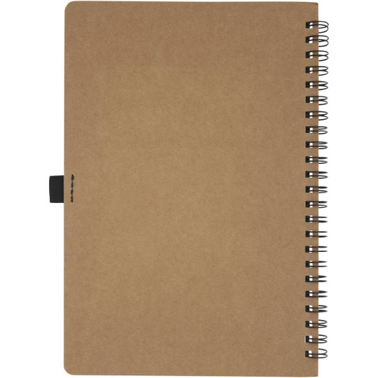 PF Concept 107732 - Cobble A5 wire-o recycled cardboard notebook with stone paper