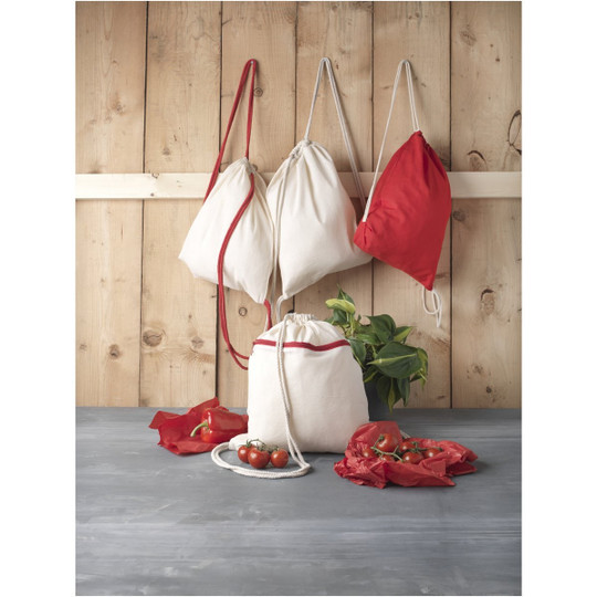 PF Concept 120575 - Oregon 140 g/m² cotton drawstring bag 5L