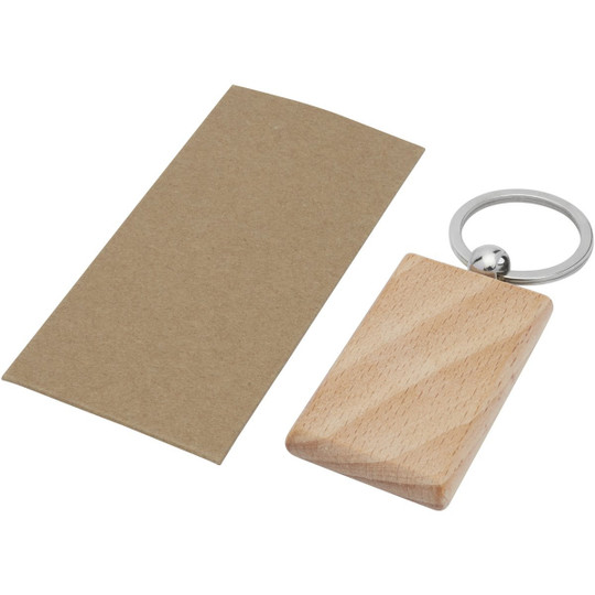 PF Concept 118122 - Gian beech wood rectangular keychain