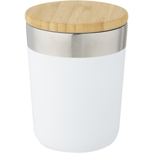 PF Concept 100670 - Lagan 300 ml copper vacuum insulated stainless steel tumbler with bamboo lid