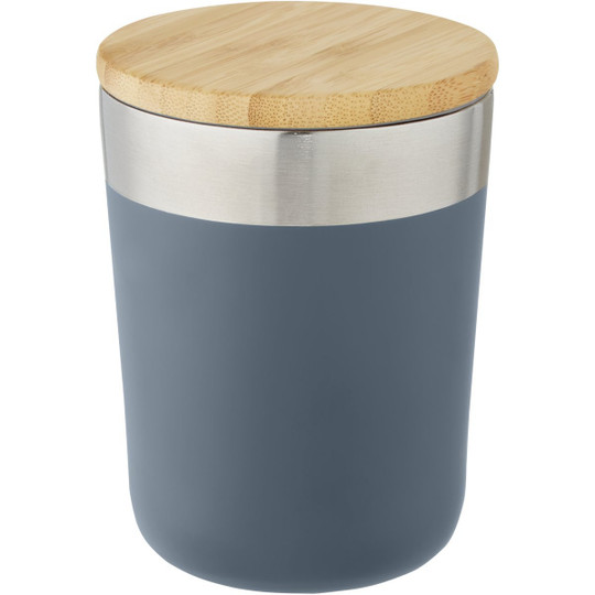 PF Concept 100670 - Lagan 300 ml copper vacuum insulated stainless steel tumbler with bamboo lid