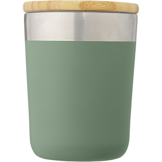 PF Concept 100670 - Lagan 300 ml vakuumisolerad koppartermos i rostfritt stål med lock i bambu