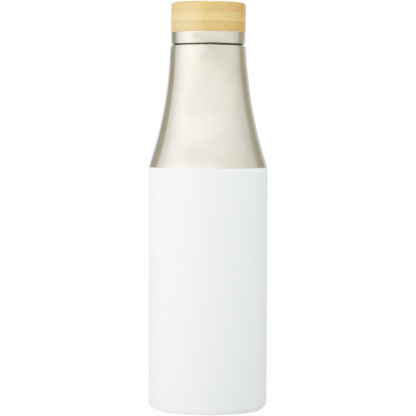 PF Concept 100667 - Hulan 540 ml copper vacuum insulated stainless steel bottle with bamboo lid