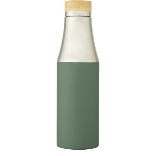 PF Concept 100667 - Nerezová termo láhev o objemu 540 ml s měděnou vakuovou izolací a bambusovým víčkem Hulan